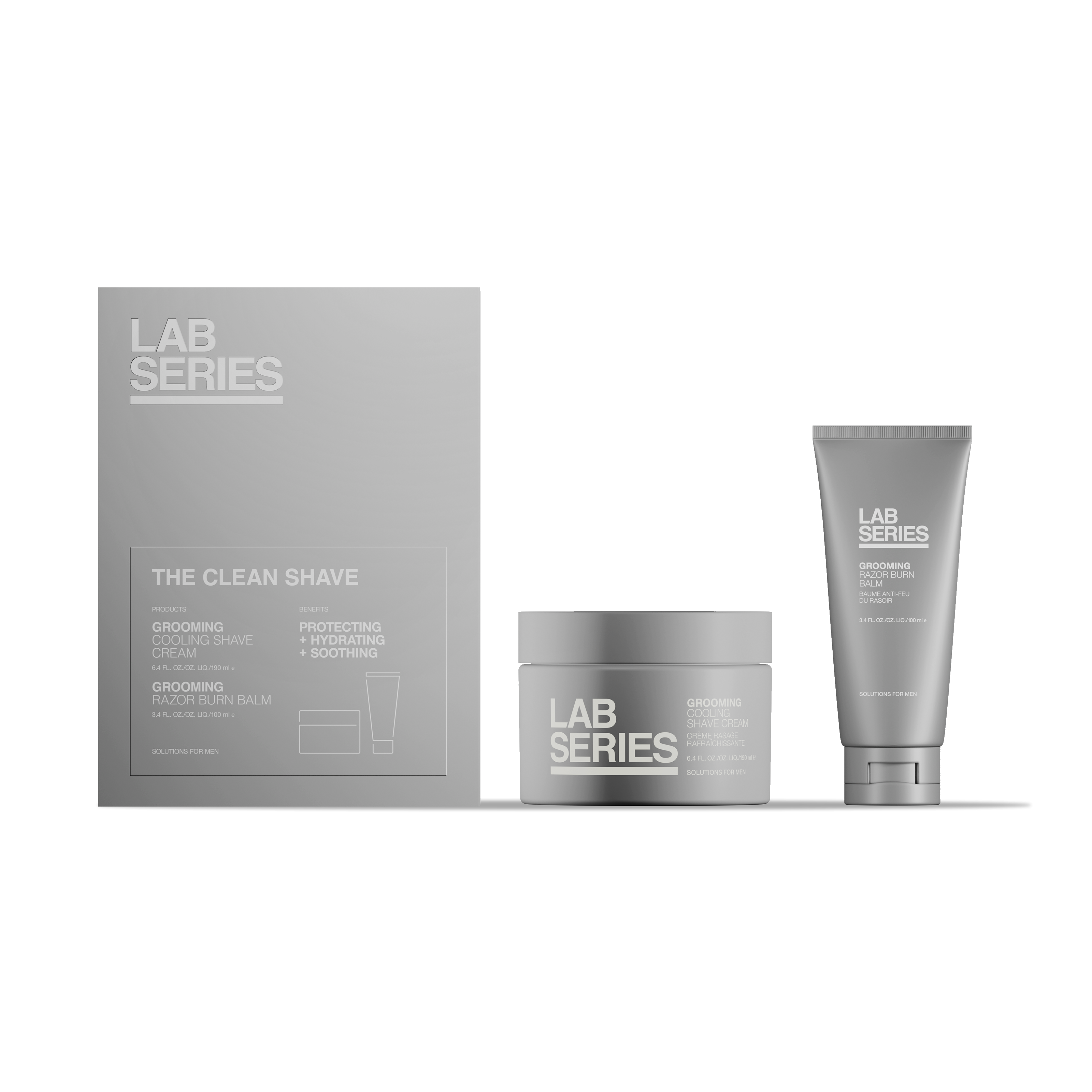 Grooming The Clean Shave Skincare & Grooming Gift Set | Lab Series