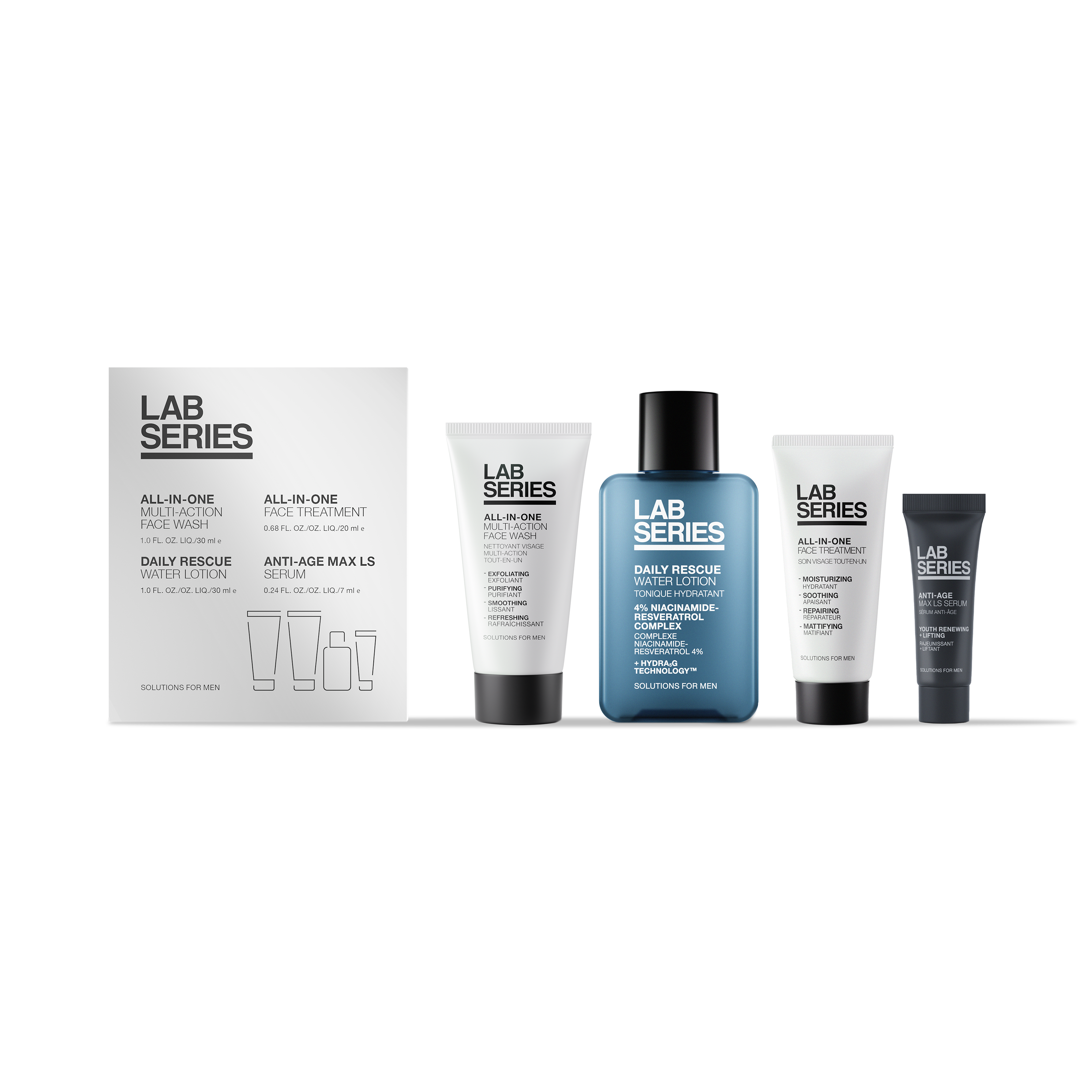 Bestselling Essentials Men's Skincare Gift Set