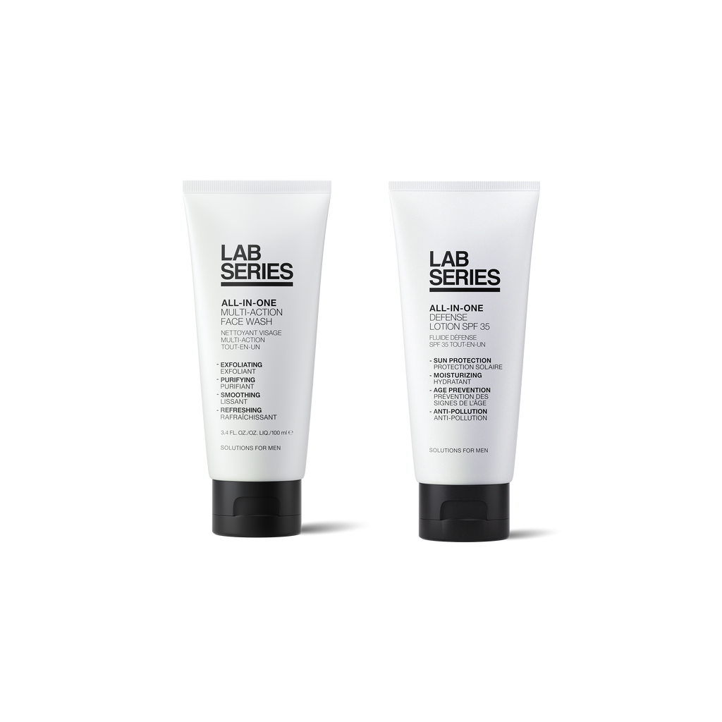 All-In-One Face Wash & SPF 35 Moisturizer Duo