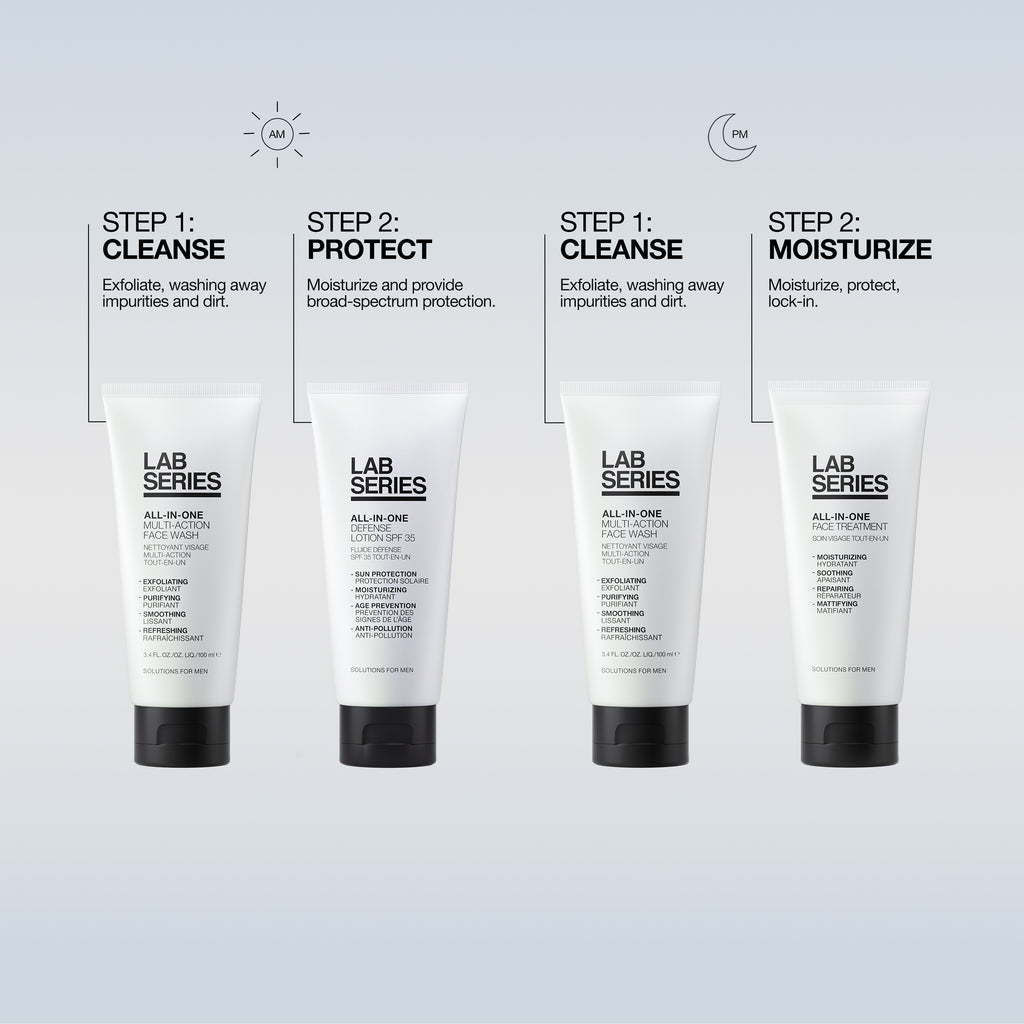 All-In-One Face Wash & SPF 35 Moisturizer Duo