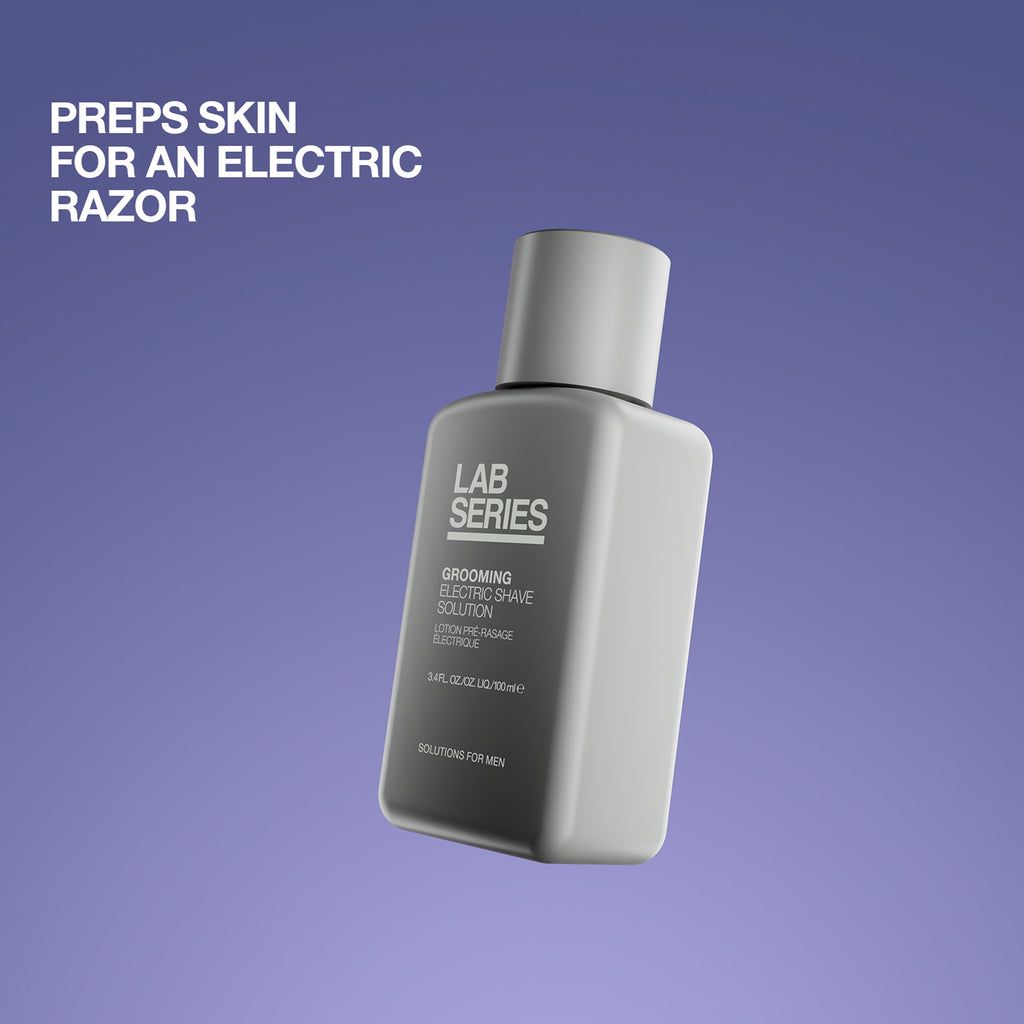 Grooming Electric Shaving Solution | Lab Series Official Site Grooming Electric Shaving Solution | Lab Series Official Site