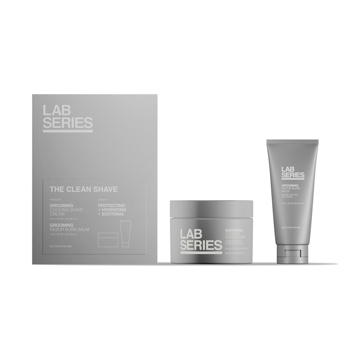 Grooming The Clean Shave Skincare & Grooming Gift Set | Lab Series 