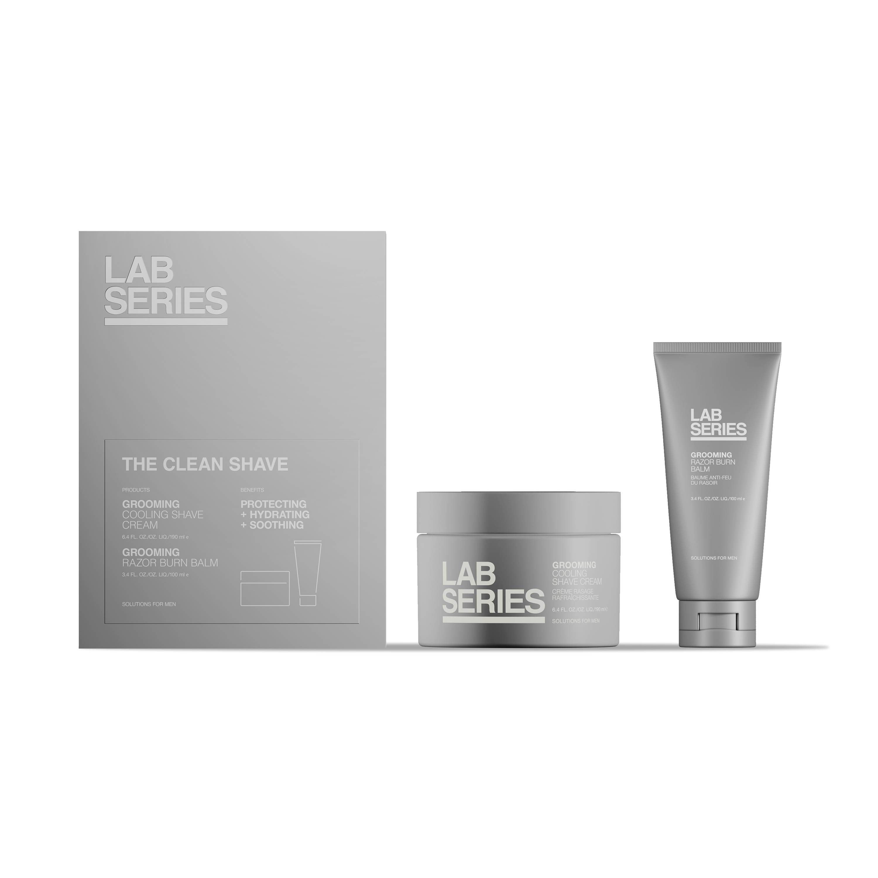 Grooming The Clean Shave Skincare & Grooming Gift Set, Product Shot