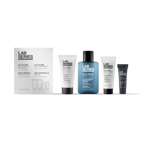 Bestselling Essentials Men's Skincare Gift Set, Product Shot